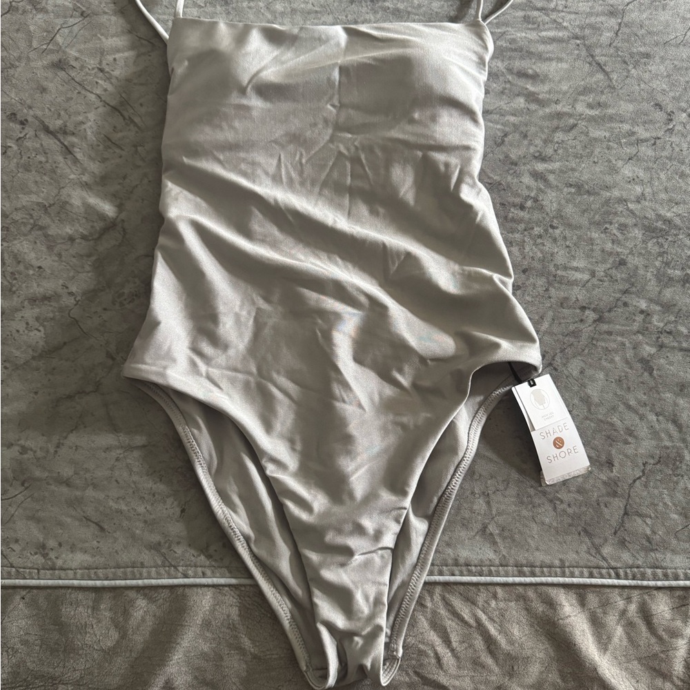 Women's Gray Bodysuit